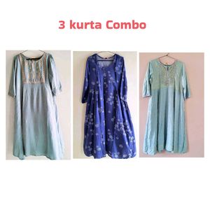 3 Kurta Combo