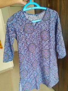 Blue Kurti