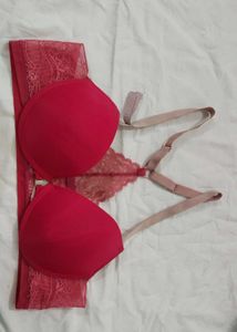 Red Lace Bra