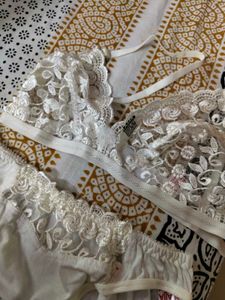 White Lace Lingerie Set