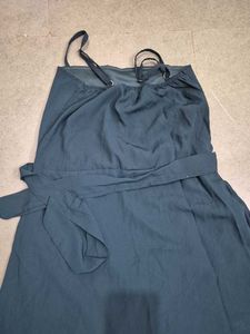 Green Flared Dress