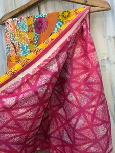 Multicolored Daily Use Saree