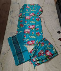 Floral Kurta with afghani pants