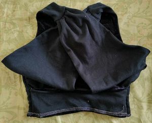 Velvet Purple/Galaxy Sparkle Wrap Dance Top