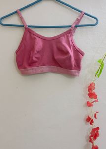 Pink Sport Bra