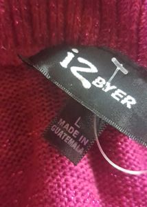 Sparkly Purple Sweater Dress