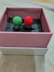 Funky Multicolor Bubble Ring