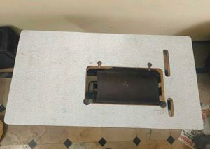 Vintage Sewing Machine Table