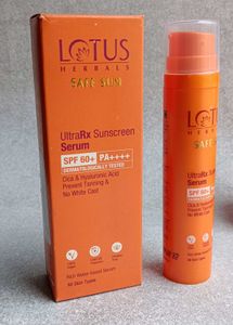 Lotus Herbals Safe Sun SPF 60+ Serum