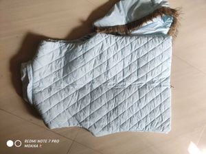 Light Blue Quilted Vest