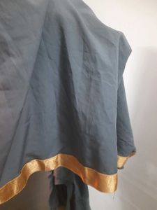 Plain Blue And Gold Top