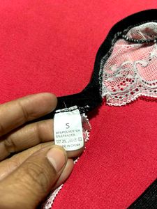 Lace Garter Belt with Stocking Clips