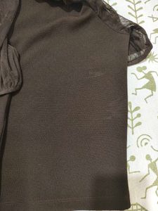 Chic Brown Top