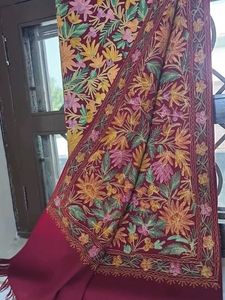 Floral Kashmiri Embroidered Stole