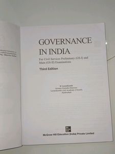 Governance in India(English)| 3rd Edition|UPSC|
