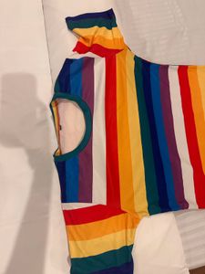 Unisex Rainbow Striped T-Shirt