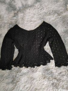 Crochet Net Top