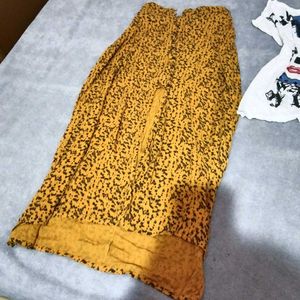 Animal Print Maxi Skirt