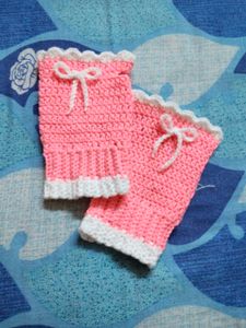 crochet arm warmers 🩷✨