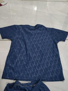 Dior Oblique T-shirt &amp; Shorts Set