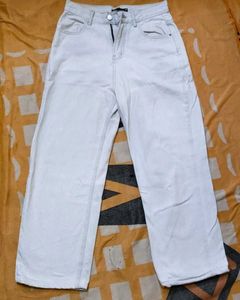 Wide Leg Light Wash Jeans