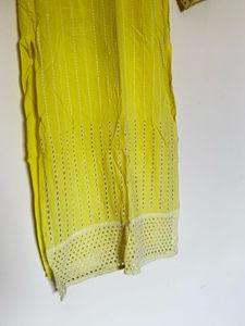 Lime Yellow Kurta