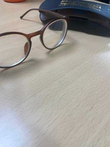 Brown Eyeglasses with Case