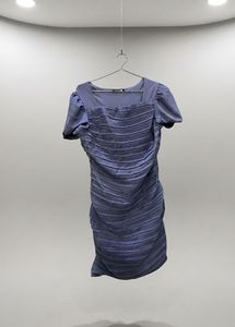 Chic Blue Bodycon Dress