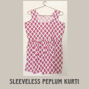 1 Pintresty Cute Short Sleeveless kurti🎀