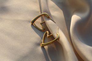heart cute earrings