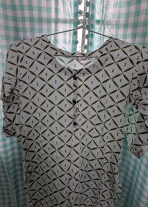 Patterned Casual Kurti
