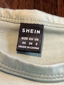 Light Green Shein T-Shirt