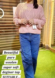 Branded Woolen top