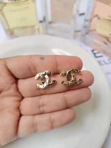 Golden CC Earrings