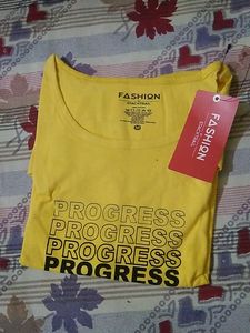 Samar Special Yellow Colour T-shirt