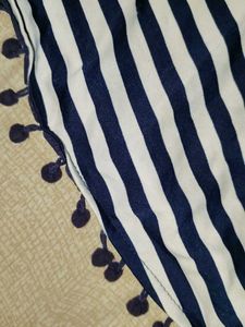 Blue And White Dress For 17-18 Years