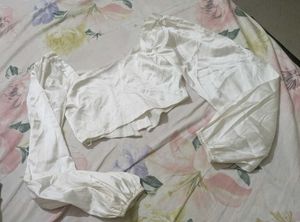 White Corset top