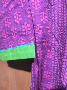 Biba Multicolored Anarkali Suit Set