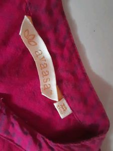 Pink Embroidered Kurti