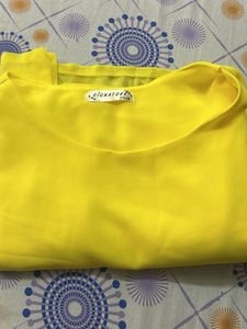 Summer Beautiful Yellow Top
