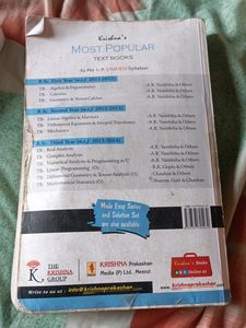 Bsc 2nd Year Mathematics Book  For CCS University