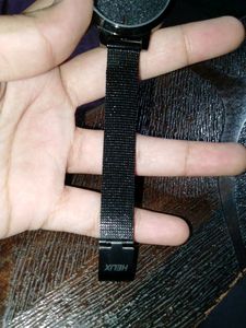 Helix Black Shinning Watch