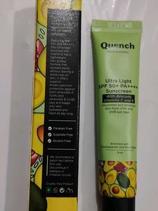Quench Ultra Light Spf 50+Pa++++  Sunscreen