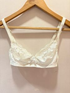 Beautiful Imported White Lace Bra
