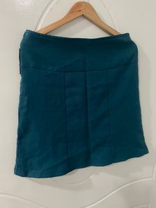 Western Skirt Turquoise