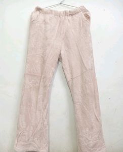 Pink Colour Fleece Trouser