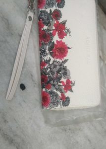 Rohit Bal Floral Wristlet