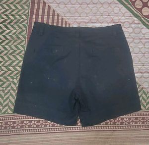 Women Simply Styled Black Shorts