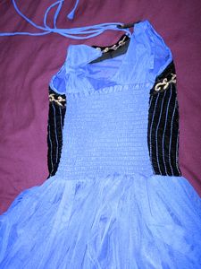 Girls Blue Partywear / Festive Dress