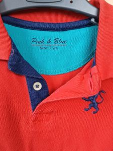 Boys T-shirt 2-3 Years (Brand: Pink &amp; Blue)